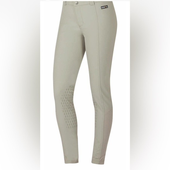 Kerrits Pants - NWT KERRITS Women’s Affinity Ice Knee Patch Sand Riding Pants Large Breeches